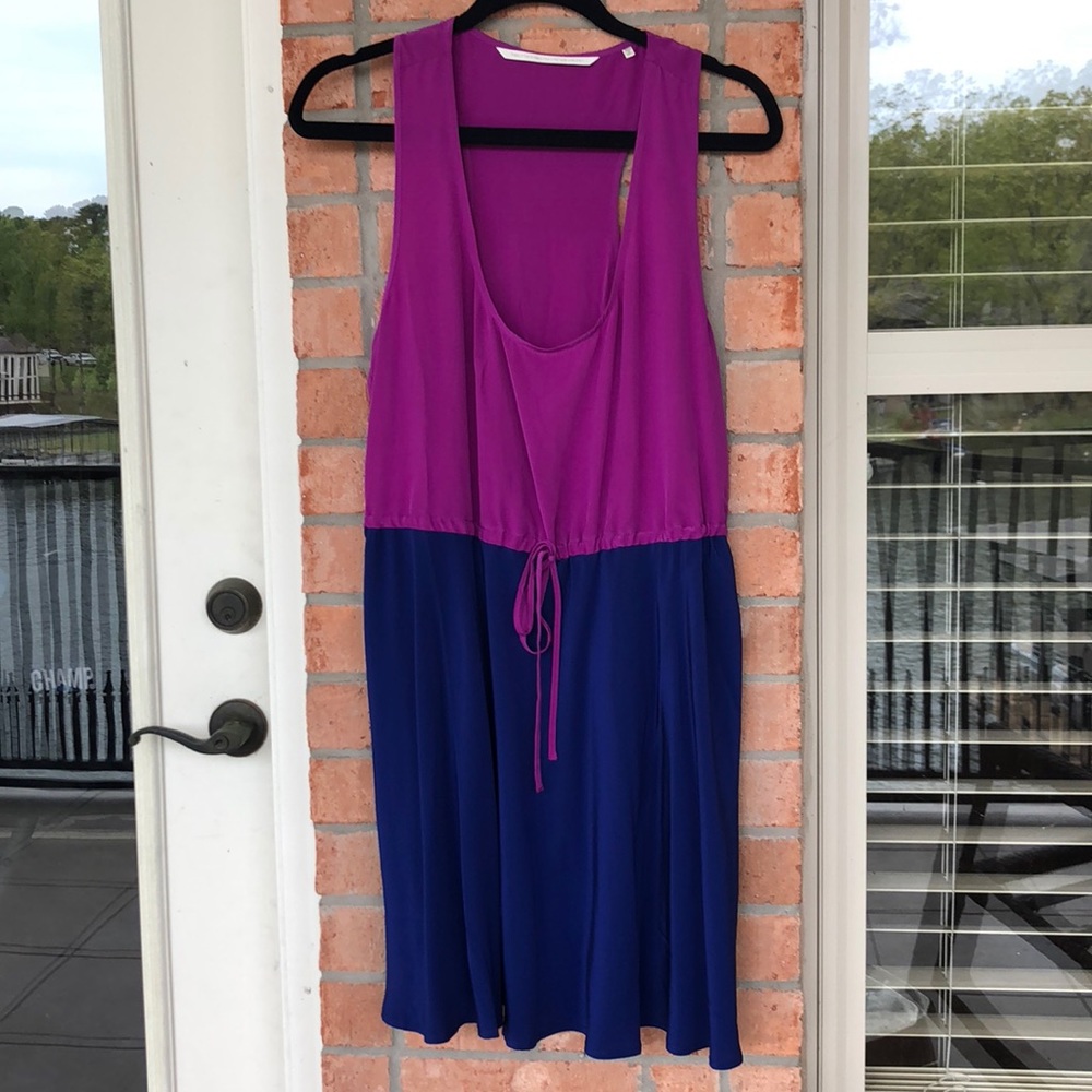 Twelfth Street by Cynthia Vincent silk tank dress - Picture 2 of 8